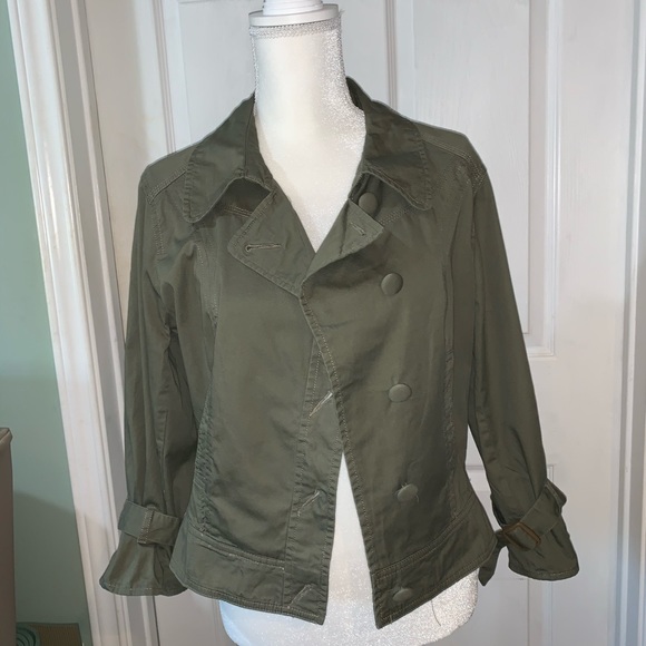 Women’s (junior) light casual jacket top Large EUC - Picture 7 of 8
